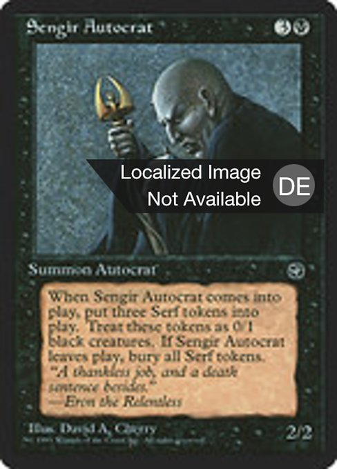 Sengirischer Autokrat