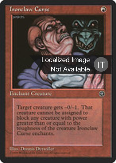 Maledizione dell'Artiglio di Ferro