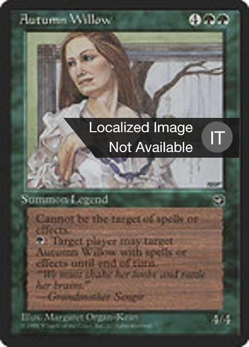 Salice, Regina dell'Autunno