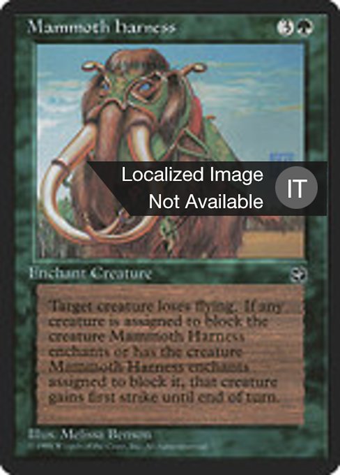 Finimenti dei Mammut