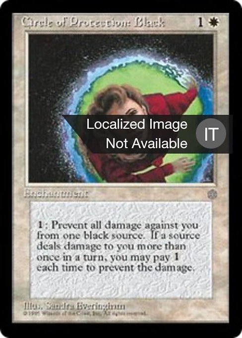 Circolo di Protezione: Nero