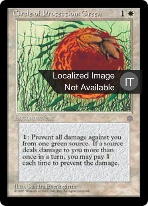 Circolo di Protezione: Verde