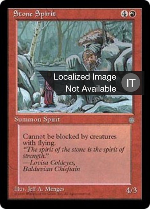 Spirito della Pietra