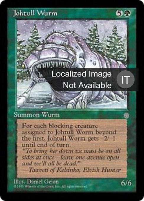 Wurm di Johtull