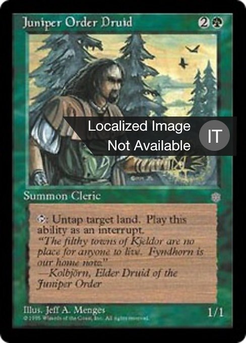 Druido dell'Ordine di Juniper