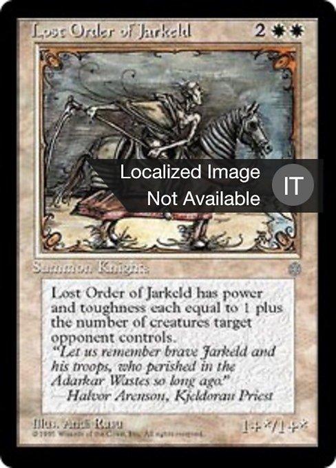 Ordine Perduto di Jarkeld