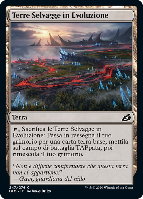 Terre Selvagge in Evoluzione