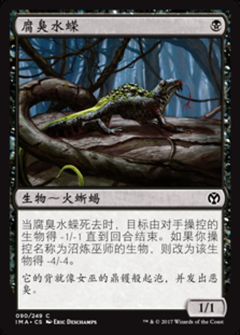 腐臭水蝾