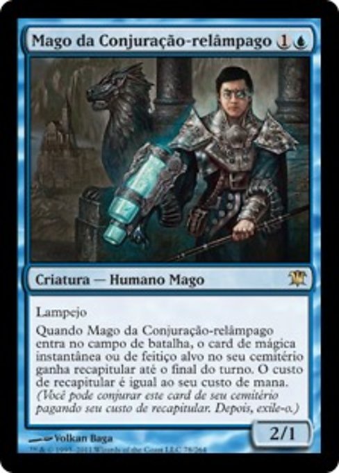 Mago da Conjuração-relâmpago