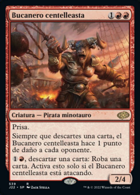 Bucanero centelleasta