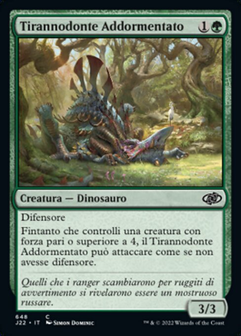 Drowsing Tyrannodon
