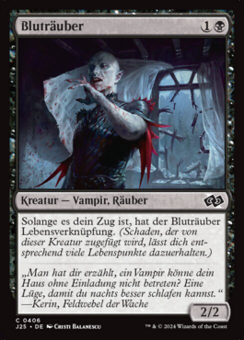 Blood Burglar