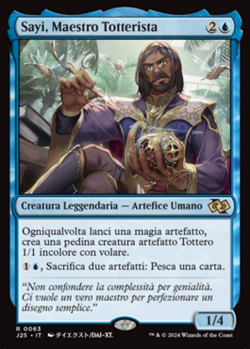 Sai, Master Thopterist