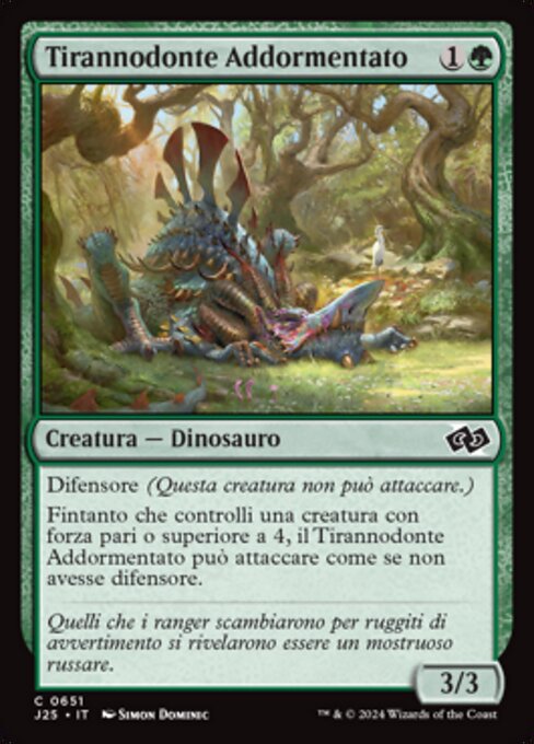 Drowsing Tyrannodon