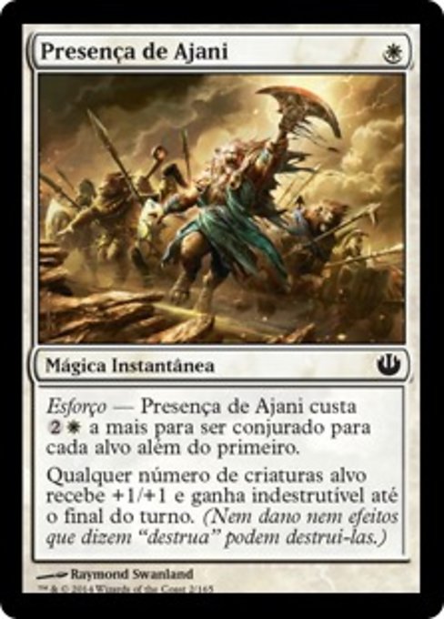 Presença de Ajani