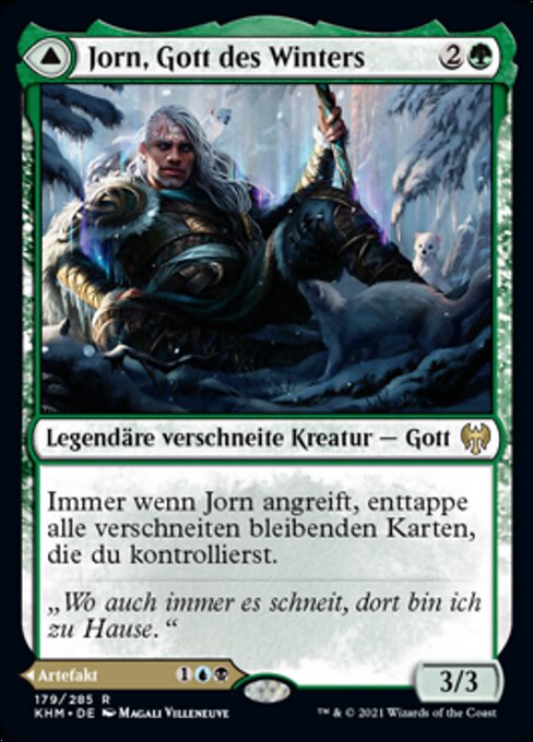 Jorn, God of Winter // Kaldring, the Rimestaff