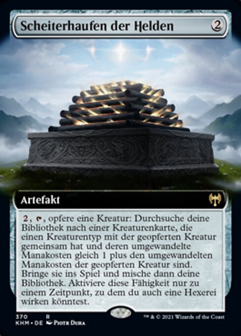 Scheiterhaufen der Helden