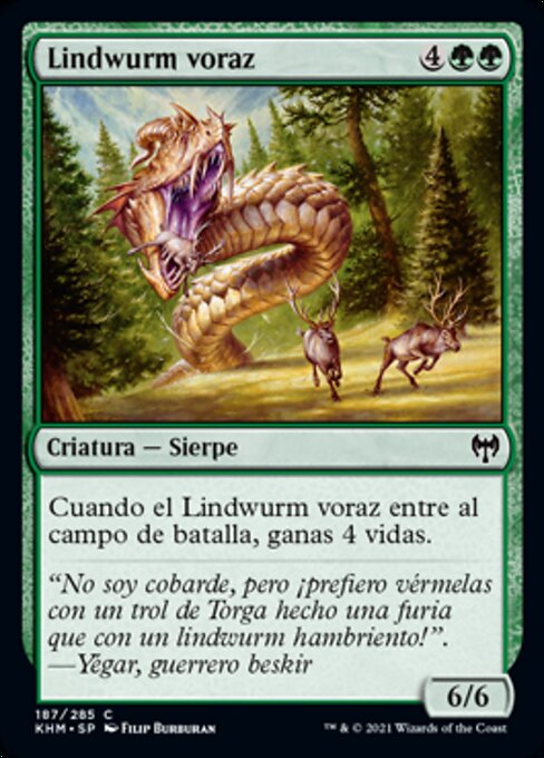 Ravenous Lindwurm