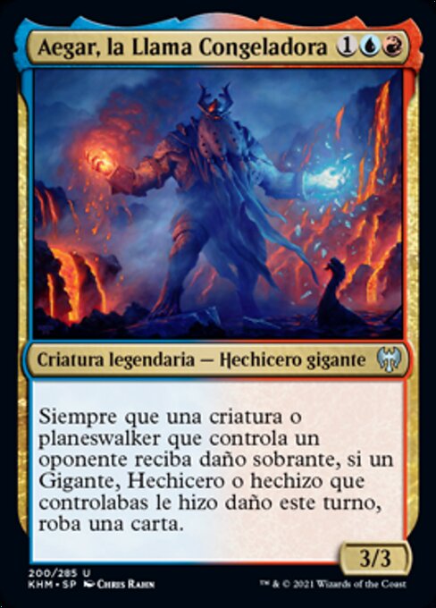 Aegar, the Freezing Flame