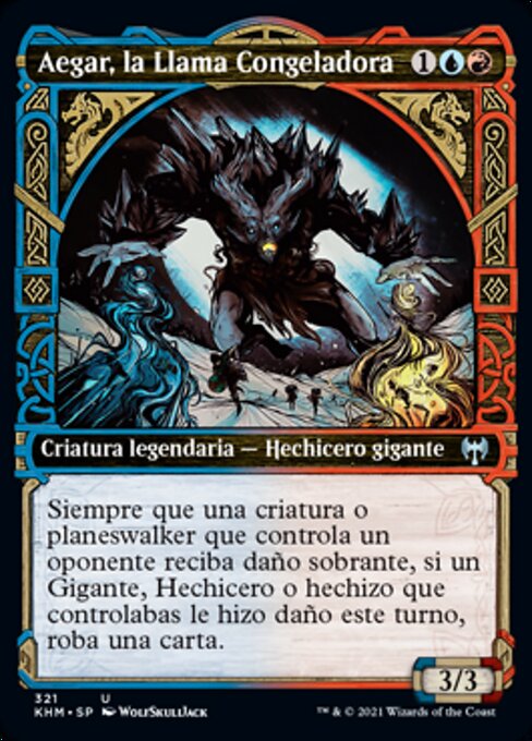 Aegar, the Freezing Flame