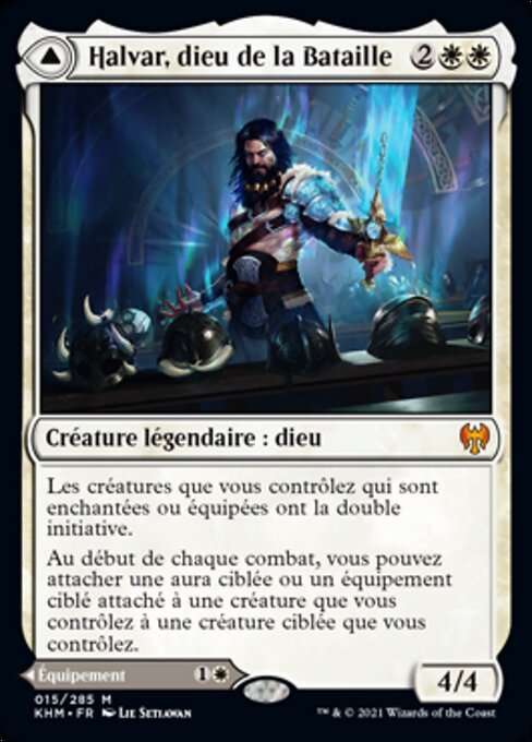 Halvar, God of Battle // Sword of the Realms