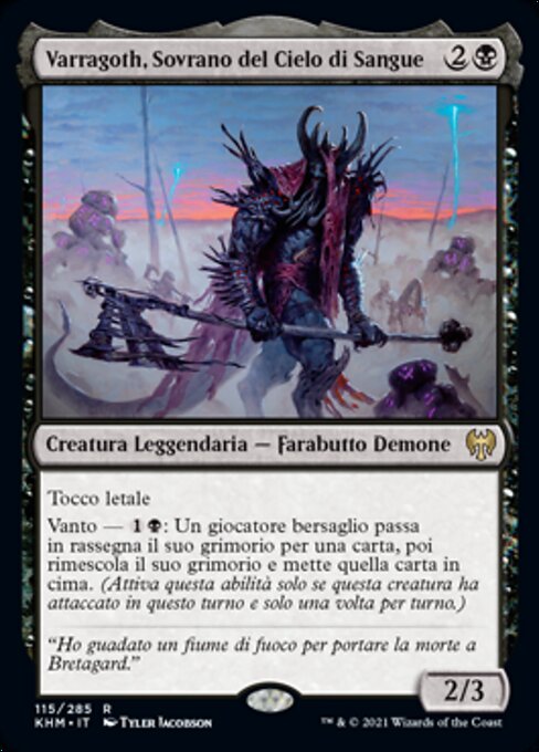 Varragoth, Bloodsky Sire