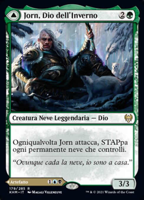 Jorn, God of Winter // Kaldring, the Rimestaff