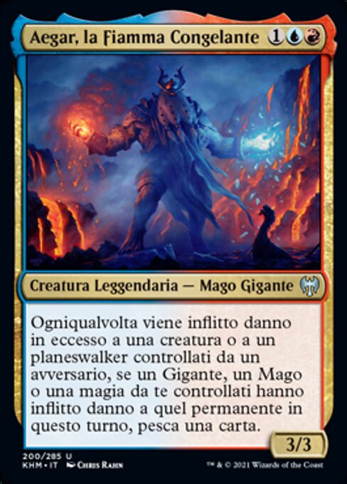Aegar, the Freezing Flame