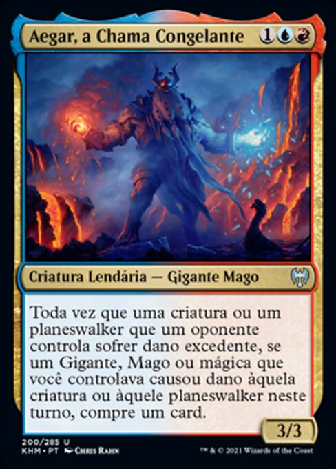 Aegar, the Freezing Flame