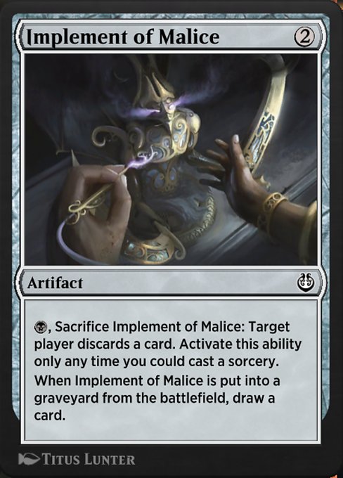 Implement of Malice