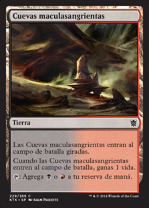 Cuevas maculasangrientas