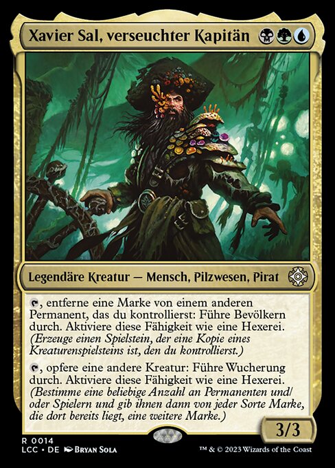 Xavier Sal, Infested Captain