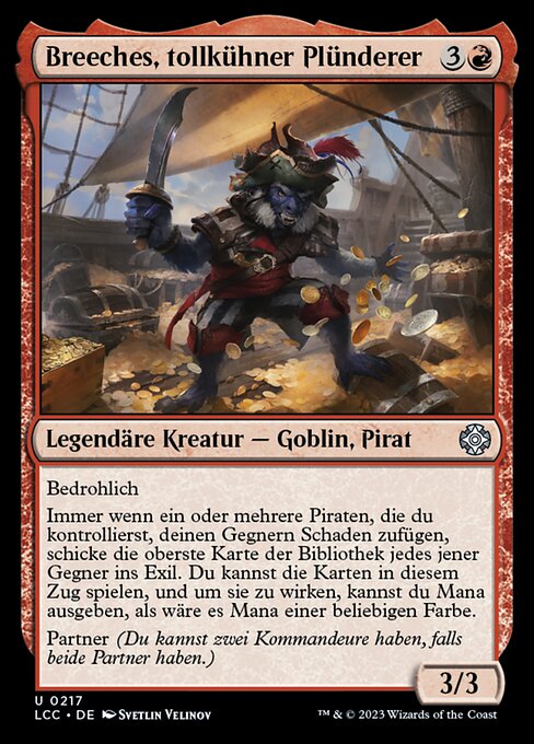Breeches, Brazen Plunderer
