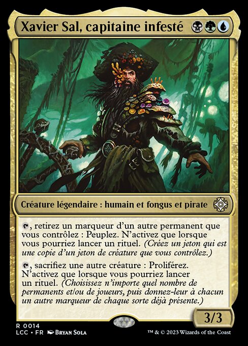 Xavier Sal, Infested Captain