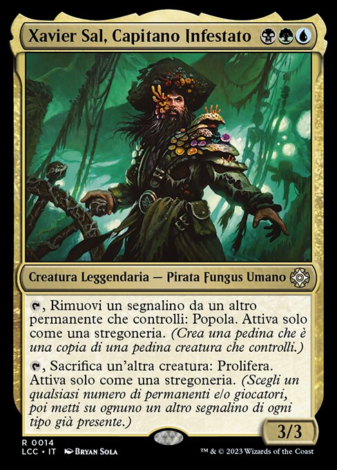 Xavier Sal, Infested Captain