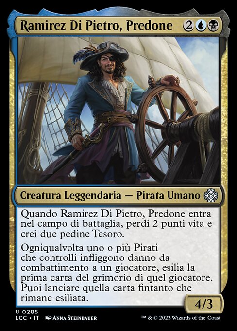 Ramirez DePietro, Pillager