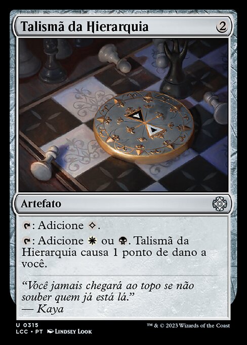 Talisman of Hierarchy