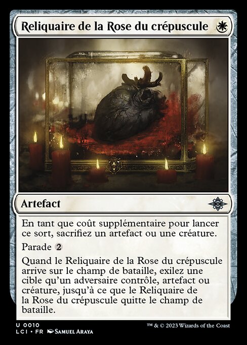 Reliquaire de la Rose du crépuscule