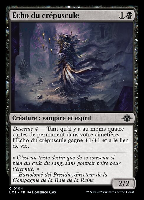 Écho du crépuscule