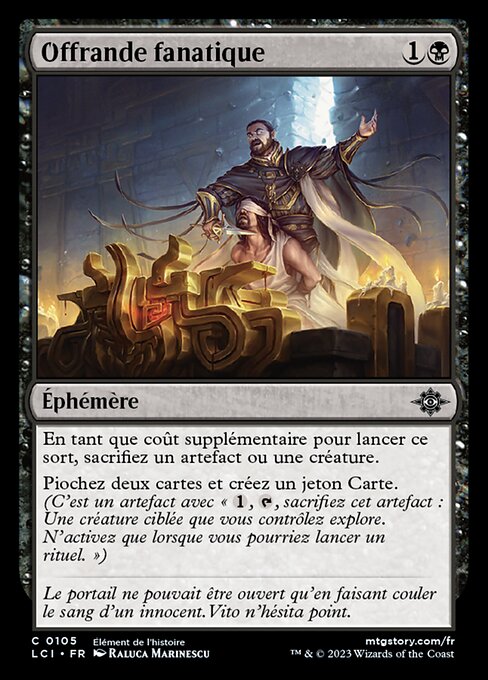 Offrande fanatique