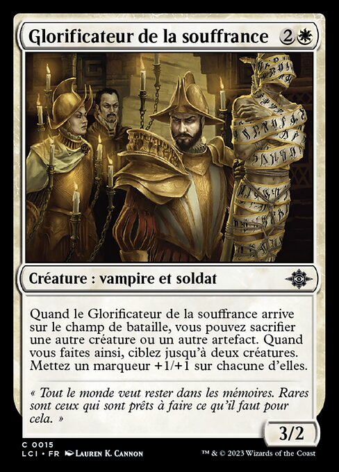 Glorificateur de la souffrance