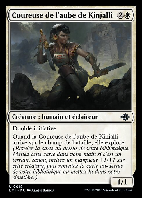 Coureuse de l'aube de Kinjalli