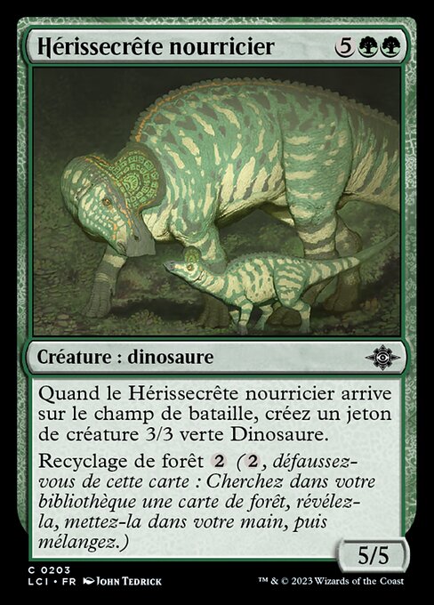 Hérissecrête nourricier