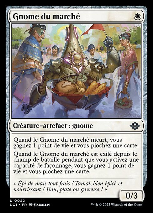 Gnome du marché