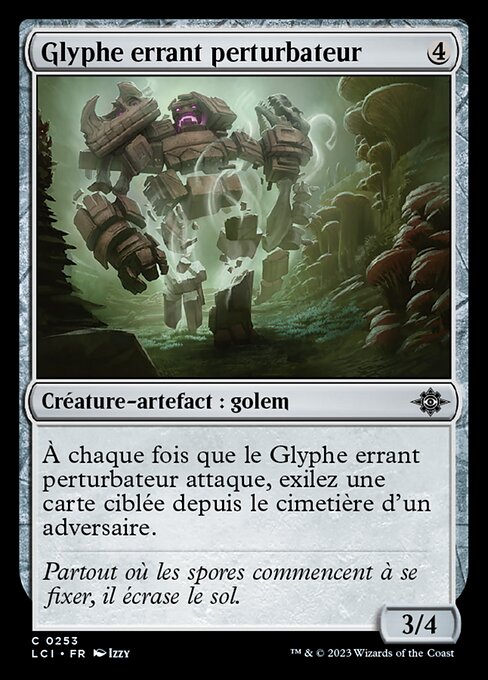 Glyphe errant perturbateur