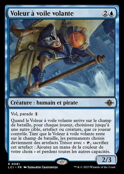 Voleur à voile volante