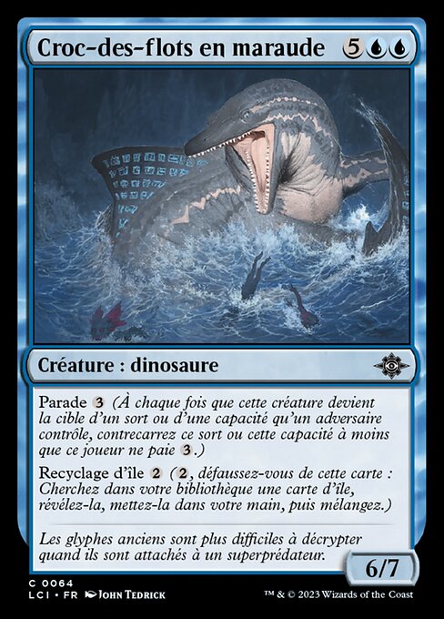 Croc-des-flots en maraude