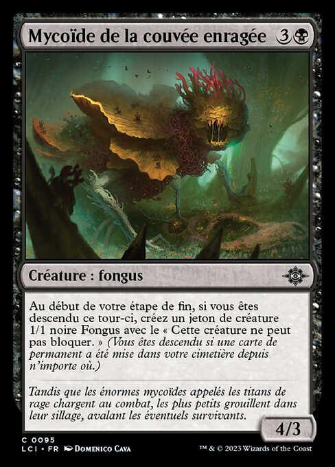 Mycoïde de la couvée enragée