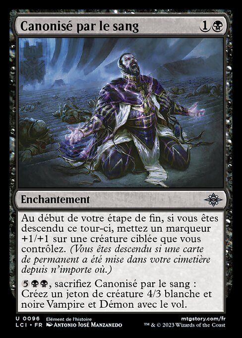 Canonisé par le sang