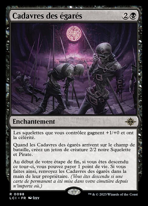 Cadavres des égarés